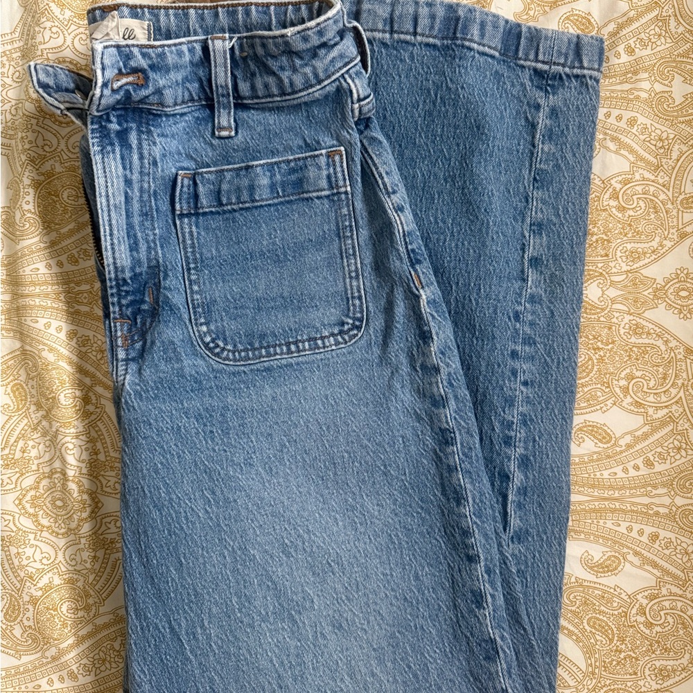 Madewell Curvy Emmett Perfect Vintage Wide Leg Jeans